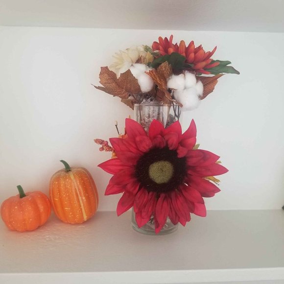 Naturecore Rustic Sunflower vase Handmade Vermontcore Countrycore farmcore - Picture 8 of 11